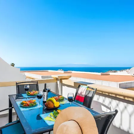 Lejlighed B16 Windsor Park, Exclusive Sea View, Heated Pool Costa Adeje (Tenerife)
